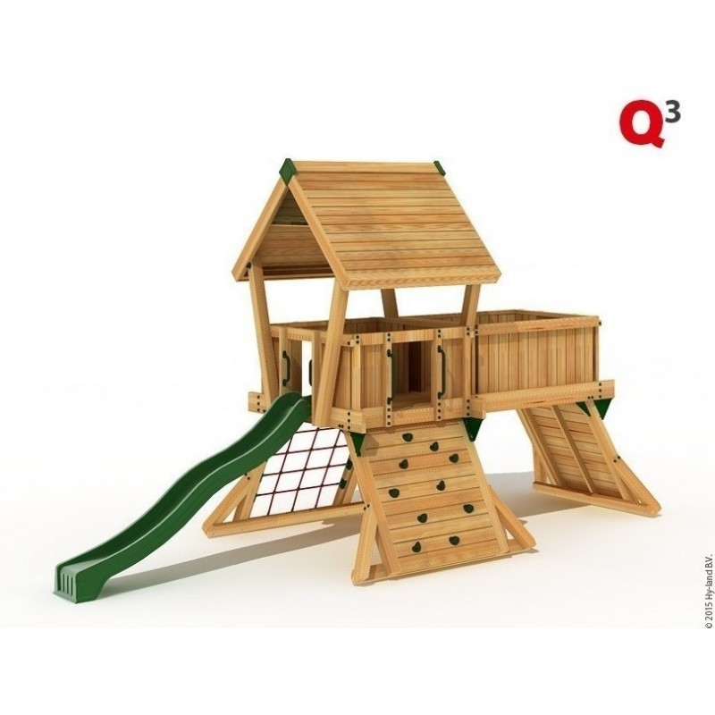 Ξύλινη παιδική χαρά | Q3 Πύργος παιδικής χαράς Q3