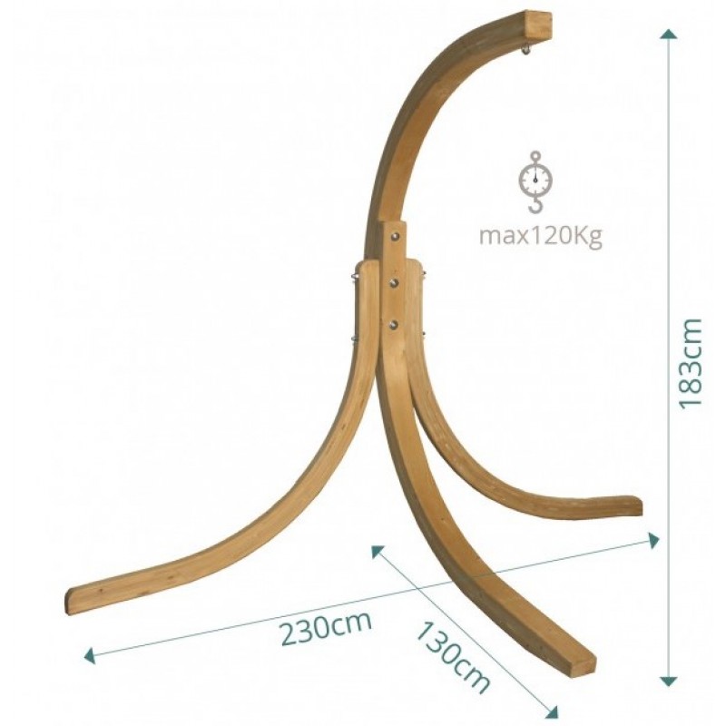 Κρεμαστή πολυθρόνα ΗΡΑ Ξύλινη βάση για κρεμαστή πολυθρόνα