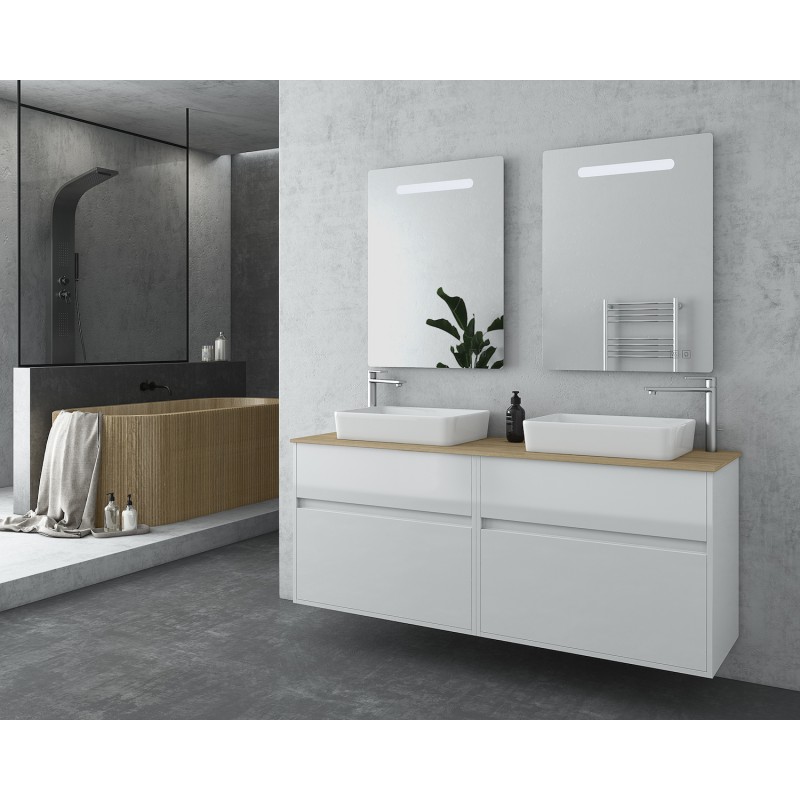 Drop Instinct 150 Πάγκος με Νιπτήρα & Καθρέπτη με Φως White Κωδικός: 51785848