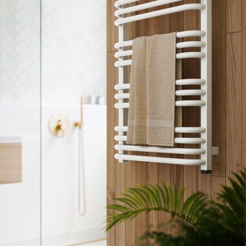 Terma Alex  Πετσετοκρεμάστρα Μπάνιου 1580x600 860kcal/h Λευκή
