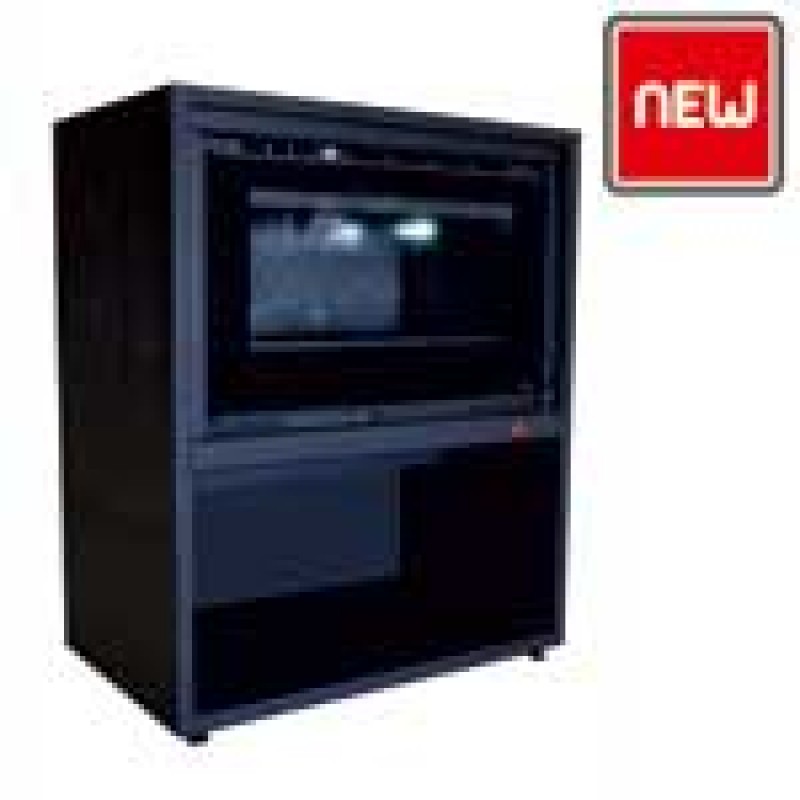 Ενεργειακή αερόθερμη τζακόσομπα EVOBOX 75 Design  Θερμική Ισχύς: 13kw  Διαστάσεις: 86x54x106h (cm)