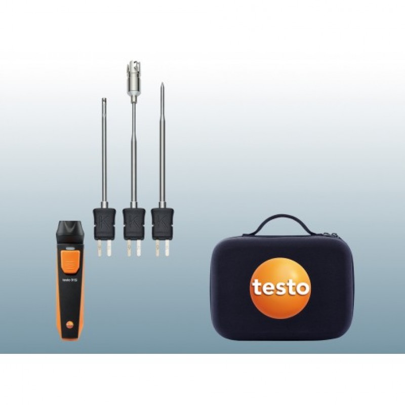 Testo 915i Σετ -με αισθητήρα αέρα Κωδικός 0563 5915