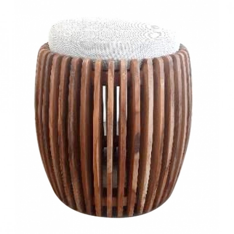 Σκαμπό IOKASTI  Κωδικός: BAB 289 - Ξύλο teak  Ύψος: 50cm Μήκος: 42.5 Φcm 