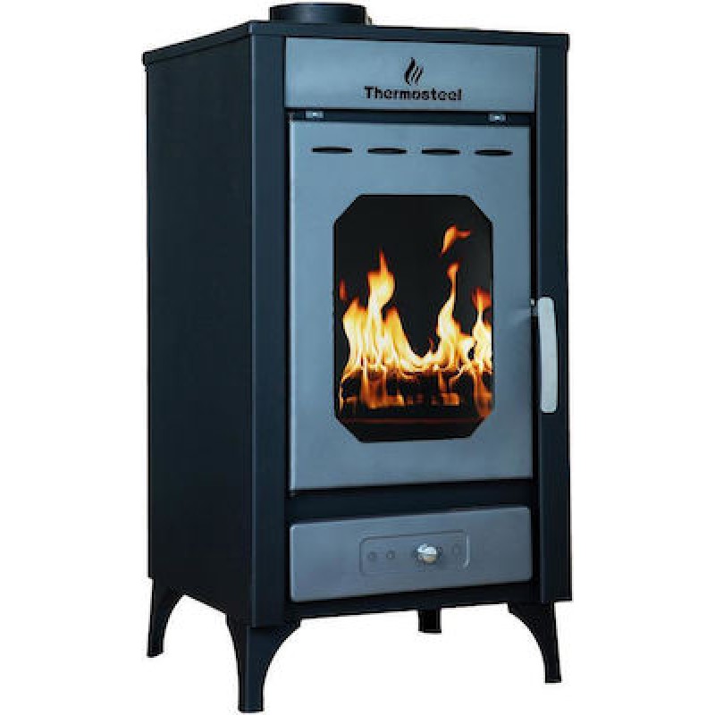 Thermosteel X30 χαλύβδινη ξυλόσομπα 14,5 kw  Ύψος: 920mm Πλάτος: 490mm Βάθος: 465mm