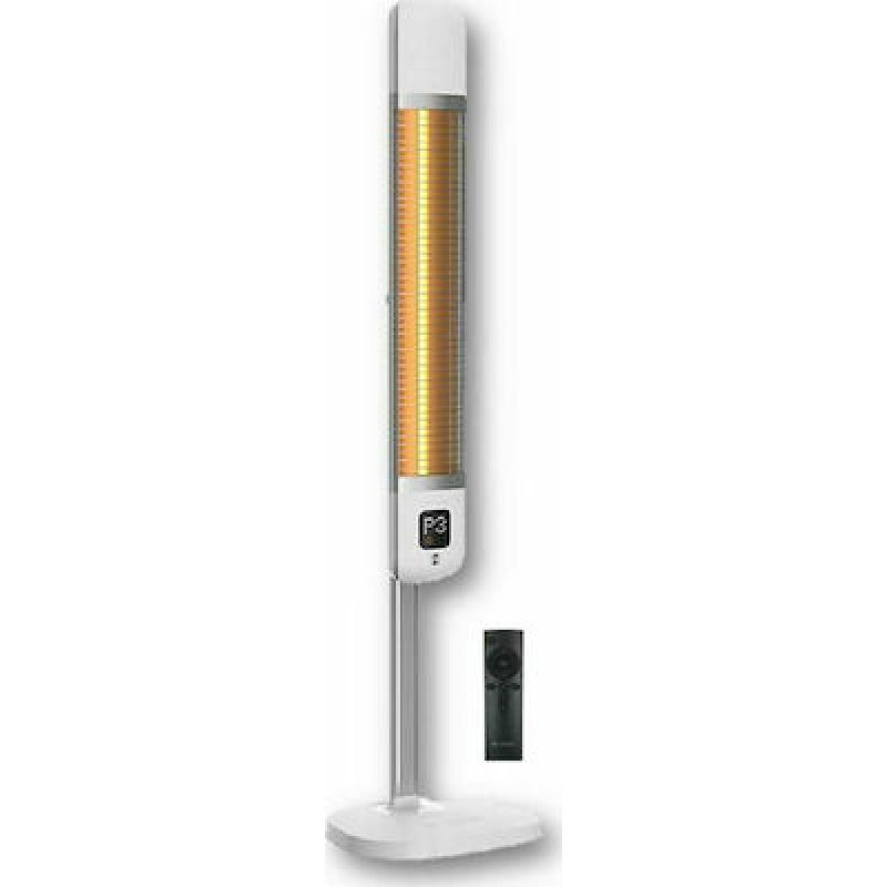 Luxeva Ηλεκτρική Σόμπα Υπερύθρων με Ορθοστάτη με Ισχύ 2.5kW PRO FR-2500W  ΧΡΩΜΑ ΛΕΥΚΟ 