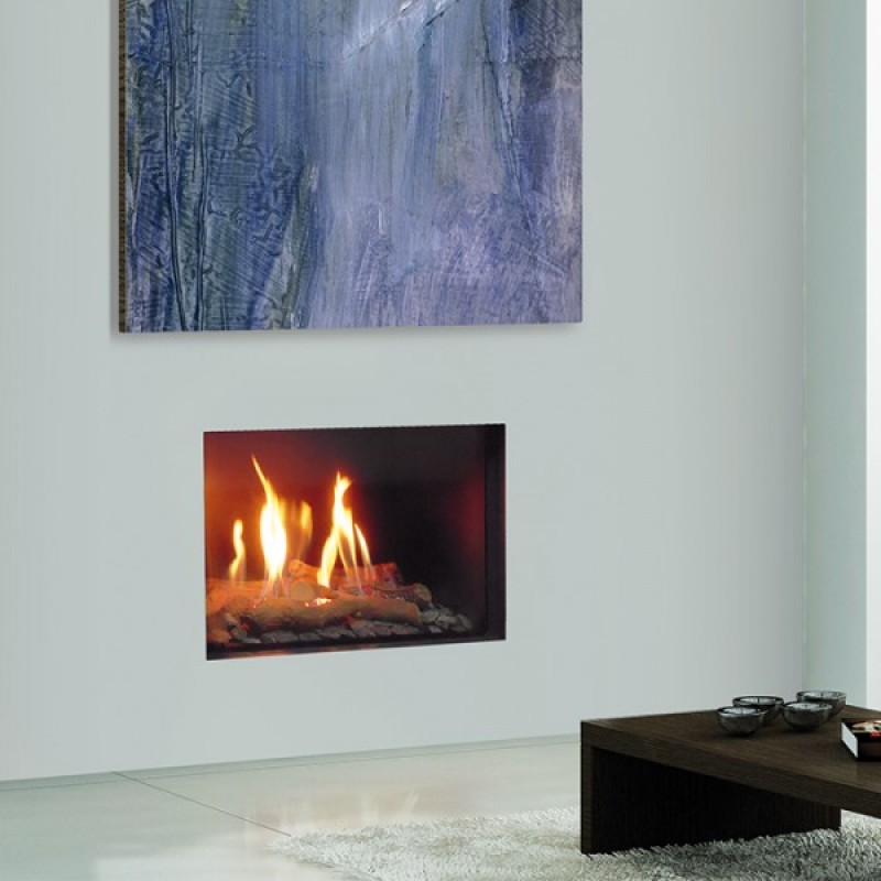 Ενεργειακό Τζάκι Αερίου ΑΘΗΝΑ ΙΣΙΟ 850 - 3.3 - 8.3 kw - 86x49x88cm 