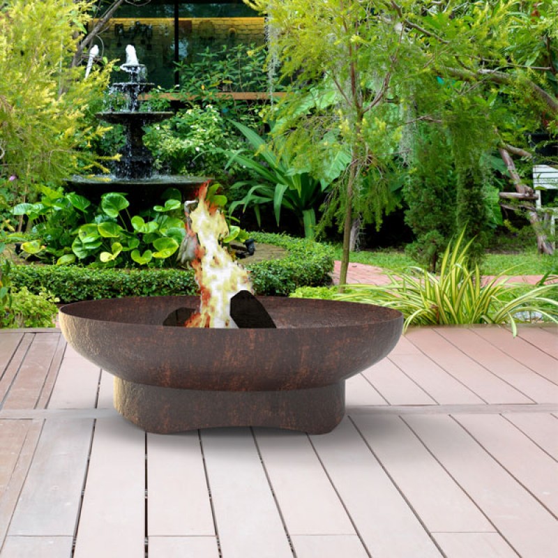 Firepit 300  Ανοιχτό τζάκι  –Κωδικός Προϊόντος:97.1748    Διαστάσεις ΠxΒxΥ 90 x 90 x 29 cm 