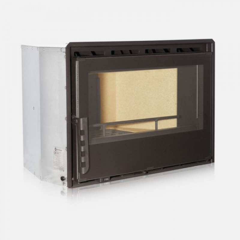 Θερμοζέλ CLEAR  Τ - 822 M   12 kw Κασέτα μετατροπής ( 80*52*55cm ) με δευτερογενή καύση