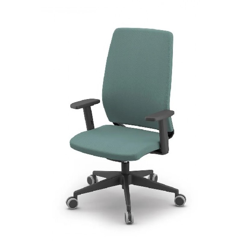  BROW  SMALL  Πολυθρόνα  εργασίας  γραφείου με δερματίνη μηχανισμό ανάκλησης  synchro   