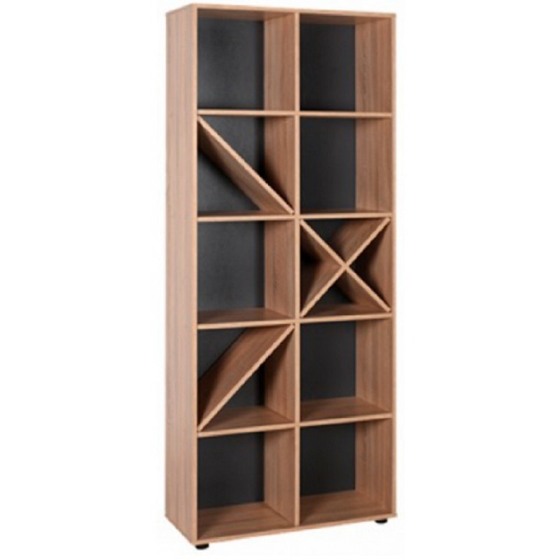 ΡΑΦΙΕΡΑ ΜΕ ΔΕΚΑ  ΡΑΦΙΑ 75x30x188 εκ SONOMA 622-3682-31 