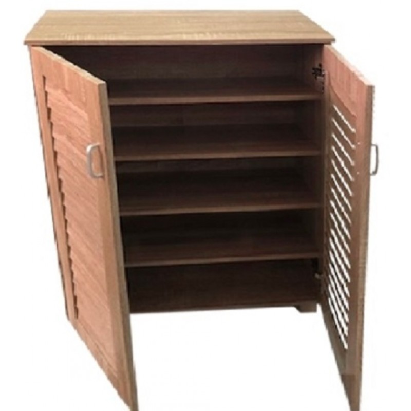 ΠΑΠΟΥΤΣΟΘΗΚΗ  ΜΕ ΔΙΠΛΗ ΠΟΡΤΑ- 5 ΘΕΣΕΙΣ ΑΠΟΘΗΚΕΥΣΗΣ-ΑΕΡΙΖΟΜΕΝΗ ΠΛΑΤΗ  68x32x84,5 εκ ΣΦΕΝΔΑΜΟΣ Κωδικός Προϊόντος: 63-35198-29