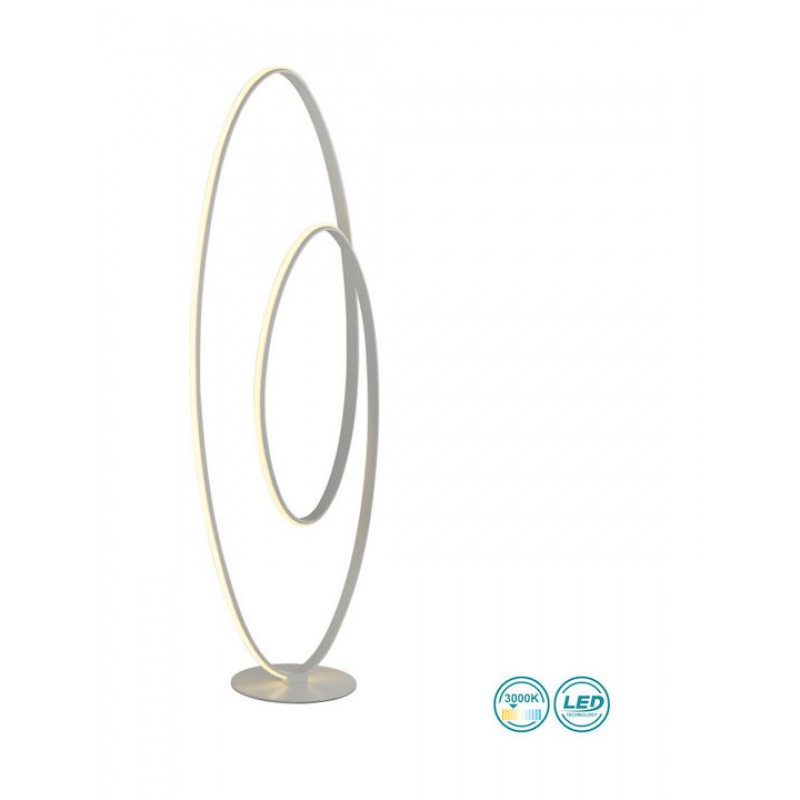 Viokef Cozi Μοντέρνο Φωτιστικό Δαπέδου Υ120xΜ40εκ. με Ντουί για Λαμπτήρα E27 σε Λευκό Χρώμα Κωδικός: 4202300