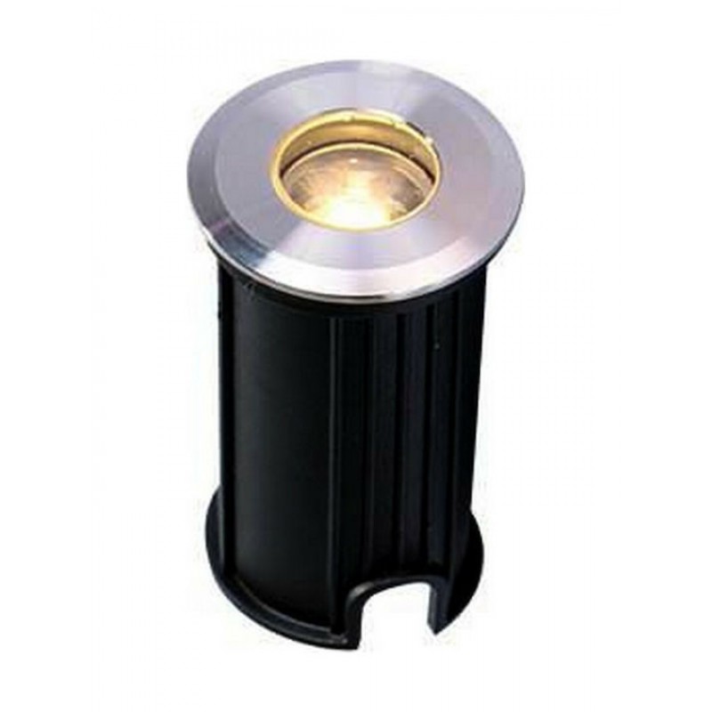 Viokef Lotus Στεγανό Φωτιστικό Προβολάκι Εξωτερικού Χώρου με Ενσωματωμένο LED σε Ασημί Χρώμα 4186700 Κωδικός: 16492149