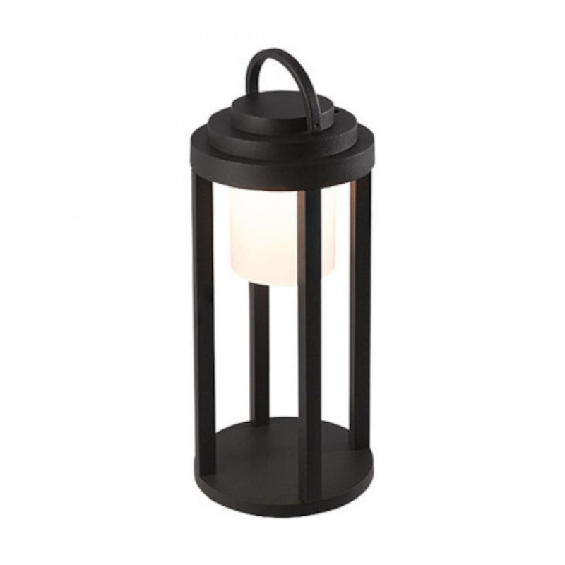 Viokef Kalimnos Στεγανό Φωτιστικό Φαναράκι Εξωτερικού Χώρου με Ενσωματωμένο LED σε Μαύρο Χρώμα 4242300 Κωδικός: 22494679