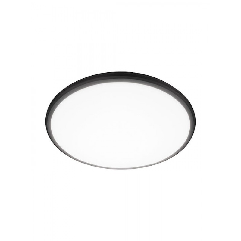 Viokef Roni Πλαφονιέρα Οροφής Εξωτερικού Χώρου με Ενσωματωμένο LED σε Μαύρο Χρώμα 4243000 Κωδικός: 22527931