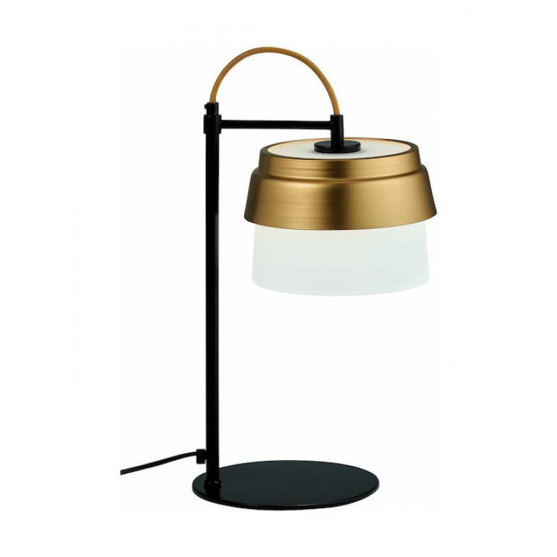 Viokef Morgan Πορτατίφ με Χρυσό Καπέλο και Μαύρη Βάση Κωδικός: 3096000