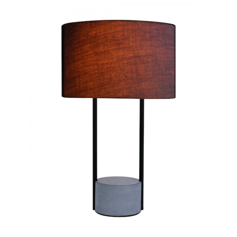 Viokef Allegro Πορτατίφ με Γκρι Καπέλο και Γκρι Βάση Κωδικός: 4219400