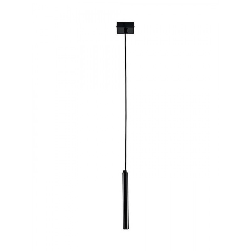 Viokef Duct Μοντέρνο Κρεμαστό Φωτιστικό με Ενσωματωμένο LED σε Μαύρο Χρώμα Κωδικός: 3082800