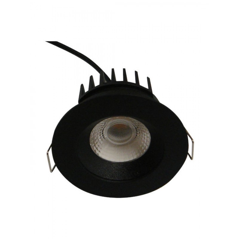 Viokef Στρογγυλό Μεταλλικό Πλαίσιο για Σποτ σε Μαύρο χρώμα 80x8.7cm Κωδικός: 4219501