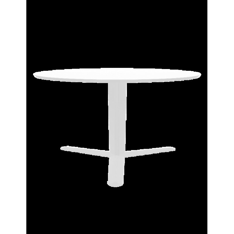 Arket τραπέζι TAK-103-/H50  στρογγυλό  Ø70cm   Μέταλλο - Αλουμίνιο  μπλέ 