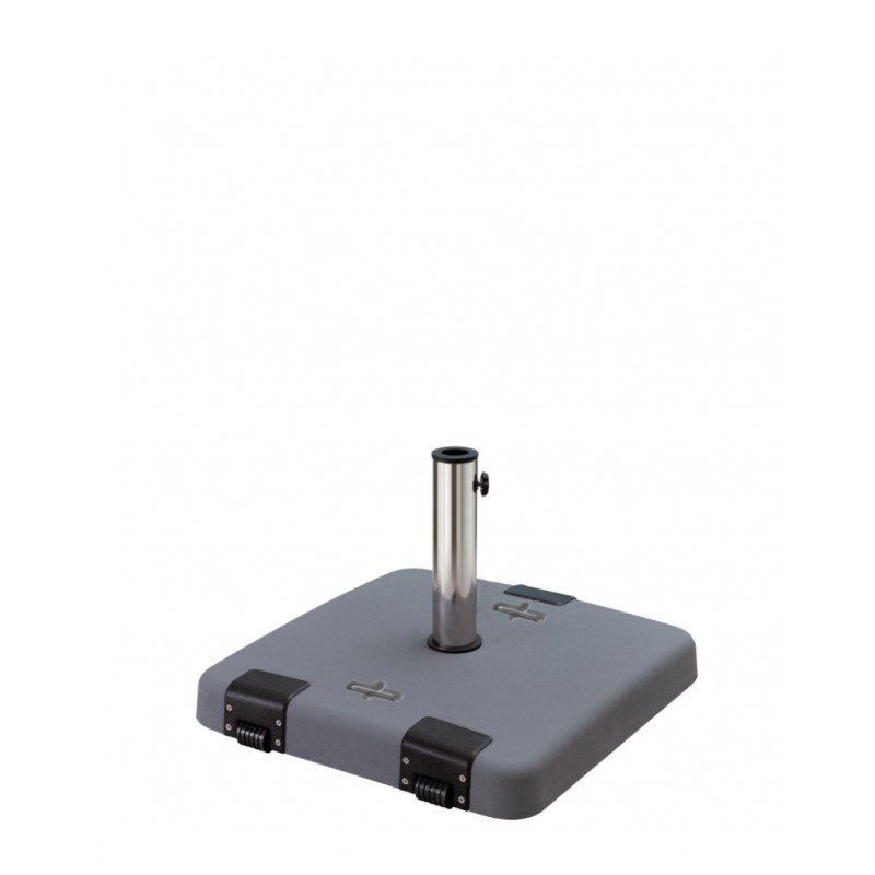 Titan/S-55x55cm, Βάση Ομπρέλας Γκρι SKU 01-00-2449