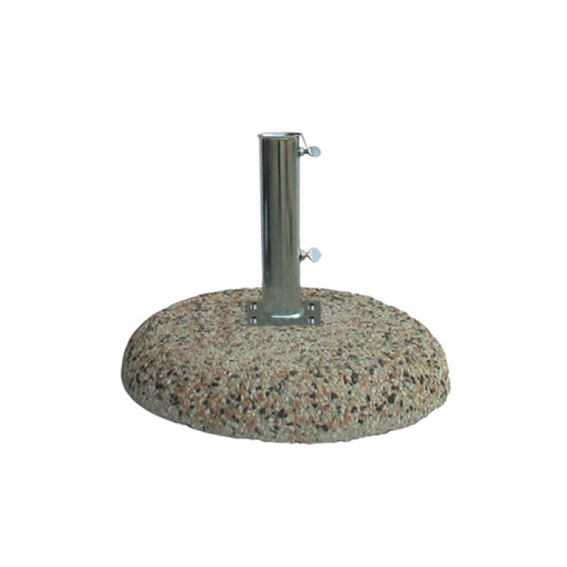 ATLAS 5132 G   Βάση Ομπρέλας 50kg -Με σωλήνα γαλβανιζέ Φ 65mm