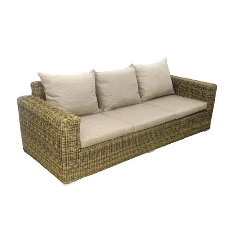 BL  ISABELLA SET 4 τμχ - Σαλόνι κήπου Wicker ( 2 πολυθρόνες  ,1 καναπές 3θ ,1 Τραπέζι 132 * 60*40 ύψος cm )