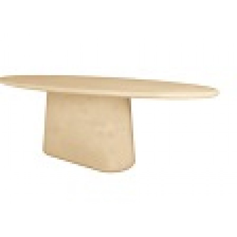 Τραπέζι φαγητού NAOKI S  από ένα μείγμα τσιμέντου ,φυτικών ινών και σκόνης γρανίτη   Ύψος: 75 Μήκος: 220  Βάθος: 110cm 