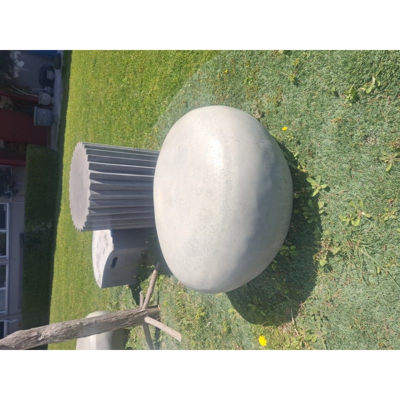 ΤΡΑΠΕΖΙ  PEEBLE ΛΕΥΚΟ ΧΡΩΜΑ GRS0128 (76x67x40cm)  