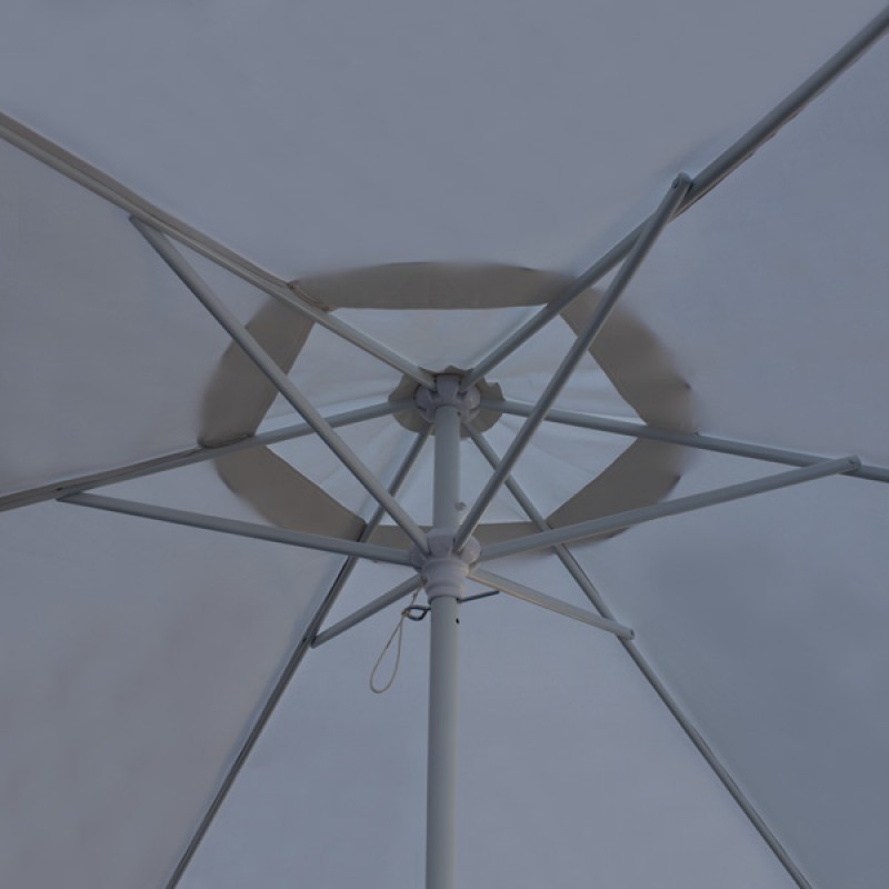 ΟΜΠΡΕΛΑ ΚΗΠΟΥ-ΒΕΡΑΝΤΑΣ 5462 G  Με αεραγωγό και βολάν Διάμετρος: Ø 2,5m Κωδικός προϊόντος: 200-82-045 