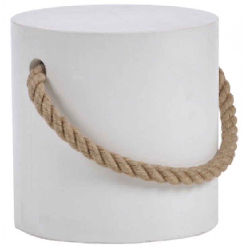 Σκαμπό ROPE PIPE W  από τσιμέντο και γρανίτη   Κωδικός: GRS 121  Μήκος: 36cm  Ύψος: 45cm  