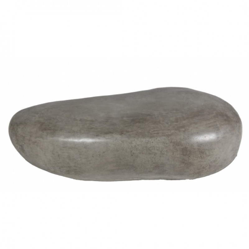 Τραπέζι σαλονιού από τσιμέντο  PEBBLE  1000G   Κατάλληλο για εξωτερικούς χώρους.     Ύψος: 44cm  Μήκος: 156cm  Βάθος: 80cm 