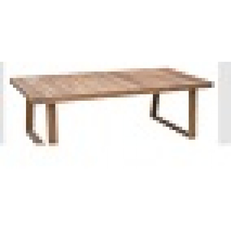 Τραπέζι φαγητού  εξ ολοκλήρου από μασίφ ξύλο Τeak  CLIO L   Ύψος: 76 Μήκος: 240  Βάθος: 105 cm 