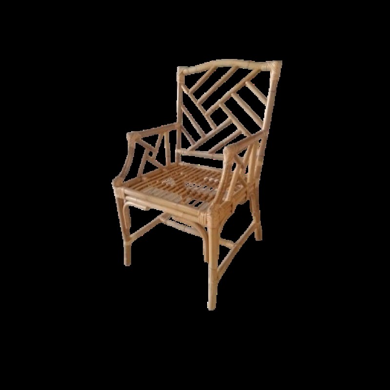 Dining armchair ADEL  Πολυθρόνα φαγητού  εξ ολοκλήρου από Manao Rattan  Ύψος: 92cm Μήκος: 54cm Βάθος: 59cm