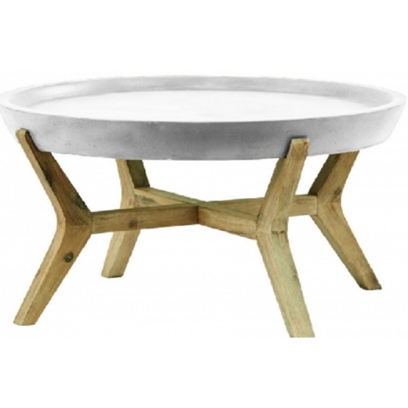 Τραπέζι σαλονιού TONGA W   Κωδικός: GRS 124  Μήκος: 80cm  Ύψος: 40cm 