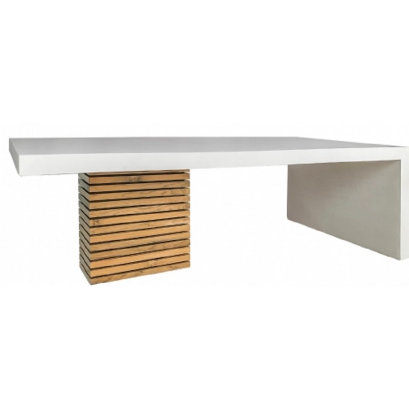 Τραπέζι φαγητού ELIA S από τσιμέντο   Κωδικός: GRS 139  Ύψος: 75cm  Μήκος: 200cm   Πλάτος: 100cm 