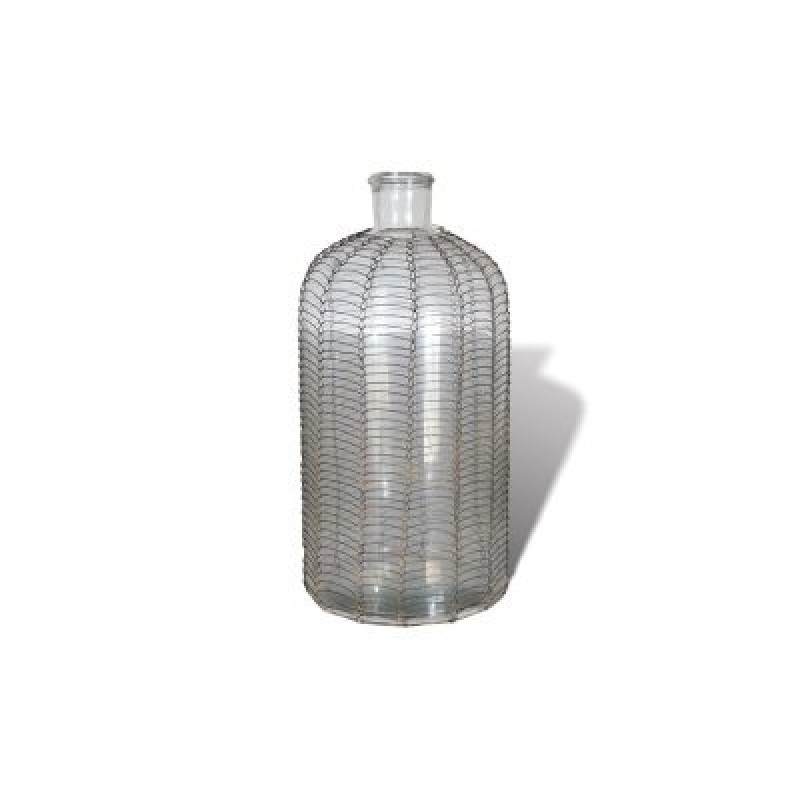 ΜΠΟΥΚΑΛΙ ΜΕ ΣΥΡΜΑΤΙΝΗ ΠΛΕΞΗ 1393186 ΔΙΑΣΤΑΣΕΙΣ 18χ18x38