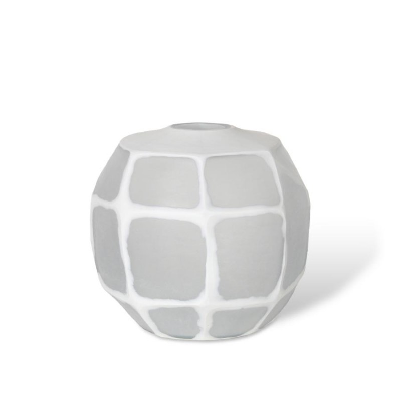 ΒΑΖΟ ΛΕΥΚΟ ΔΙΑΦΑΝΕΣ 3147003 ΔΙΑΣΤΑΣΕΙΣ 29cm x 29cm x 27cm