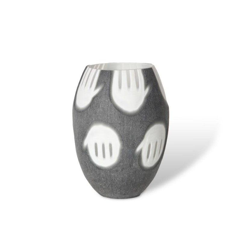 ΒΑΖΟ ΓΚΡΙ 3147013 ΔΙΑΣΤΑΣΕΙΣ 24cm x 24cm x 32cm