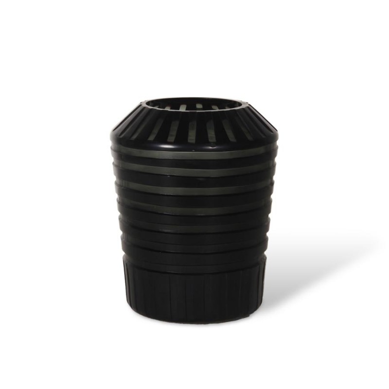 ΒΑΖΟ ΜΑΥΡΟ ΡΙΓΕ ΜΕΓΑΛΟ 3147020 ΔΙΑΣΤΑΣΕΙΣ 26cm x 26cm x 32cm