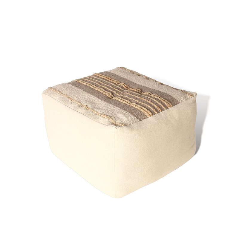 ΠΟΥΦ ΜΠΕΖ-ΓΚΡΙ ΤΕΤΡΑΓΩΝΟ ΜΕΓΑΛΟ 3148009