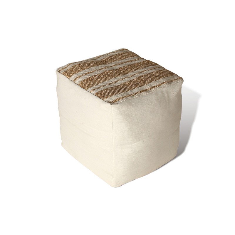 ΠΟΥΦ ΛΕΥΚΟ-ΨΑΘΑ ΤΕΤΡΑΓΩΝΟ ΜΙΚΡΟ 3148011