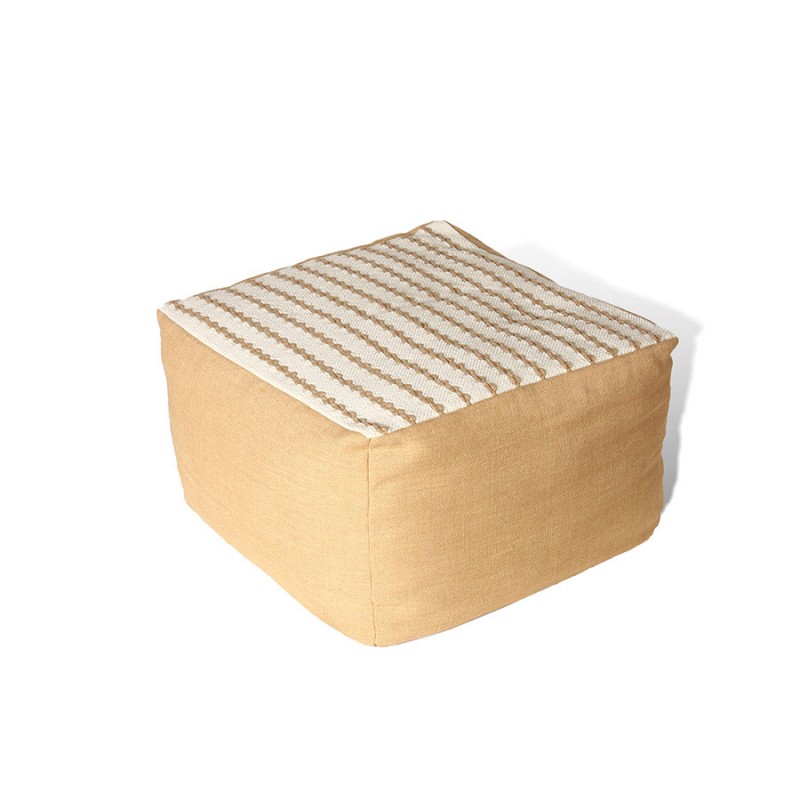 ΠΟΥΦ ΚΑΦΕ-ΛΕΥΚΟ ΤΕΤΡΑΓΩΝΟ ΜΕΓΑΛΟ 3148015