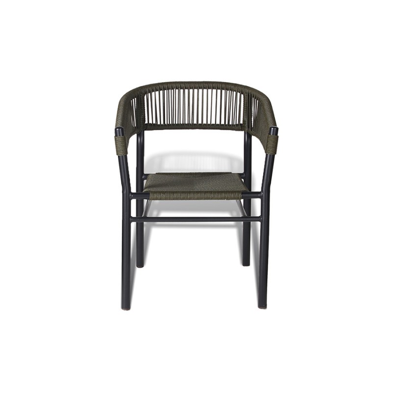 ΚΑΡΕΚΛΑ ELLIE ΜΕ ΡΑΤΤΑΝ ΠΡΑΣΙΝΟ ΣΚΟΥΡΟ 31850061 ΔΙΑΣΤΑΣΕΙΣ 57cm x 58cm x 76cm