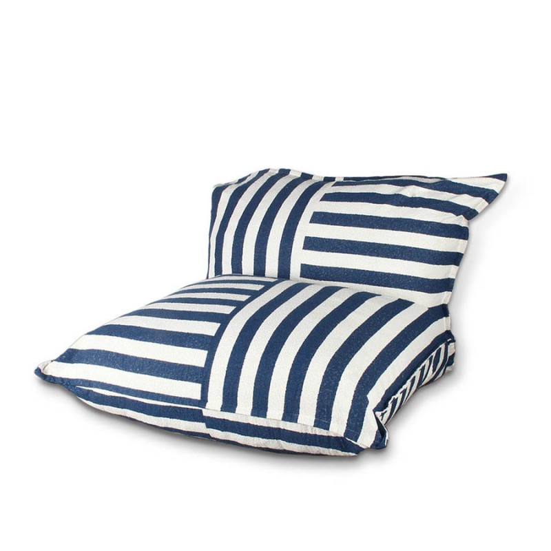 ΠΟΥΦ TREBLE ΜΠΛΕ ΛΕΥΚΟ 30630141 ΔΙΑΣΤΑΣΕΙΣ 110x98x80 cm