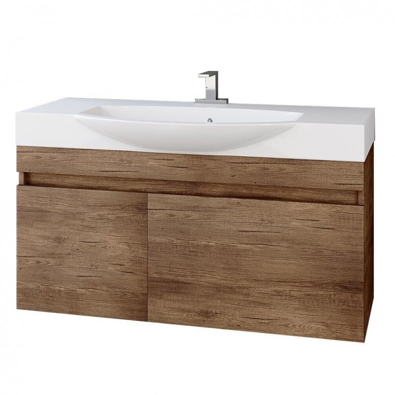 Drop Senso 105 Πάγκος με Νιπτήρα Μ102xΒ38xΥ50cm PL Wood Κωδικός: 40942890