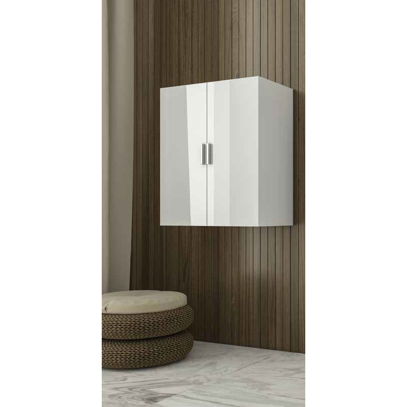 Drop Ντουλάπι 60 White 5ΝΚR060WH Ντουλάπι Επίπλου Μπάνιου