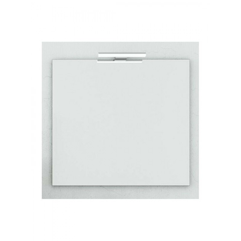 Drop Sorrento 75 Ορθογώνιος Καθρέπτης Μπάνιου από MDF με Υποδοχή Λαμπτήρα 72x57cm 5KPN075MR