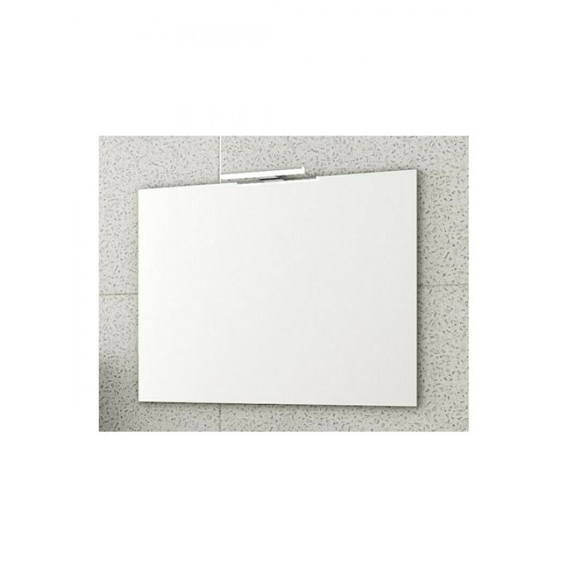 Drop Sorento 85 Ορθογώνιος Καθρέπτης Μπάνιου από MDF με Υποδοχή Λαμπτήρα 82x57cm 5KPN080MR