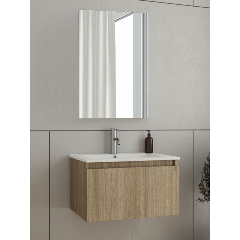 Drop Liberty 75 Slavonia Oak 5FLIM75SO Έπιπλο Μπάνιου Μελαμινικό